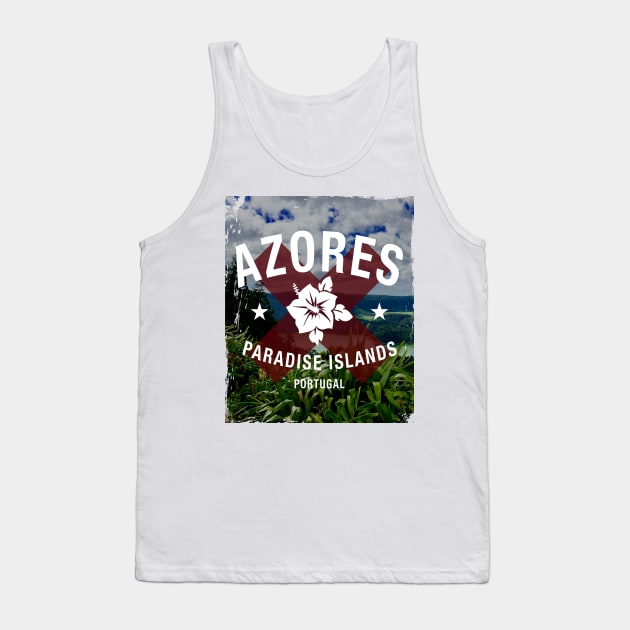 Azores (distressed) Tank Top by TCP